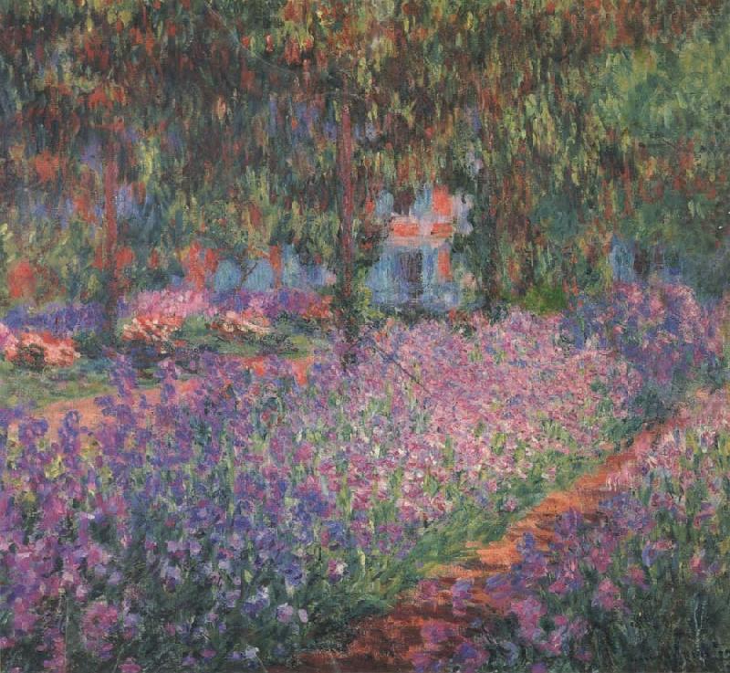 The Artist's Garden at Giverny, Claude Monet